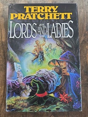 Lords and Ladies by Terry Pratchett, Discworld, 1994 Rare Hardcover, Dust Jacket