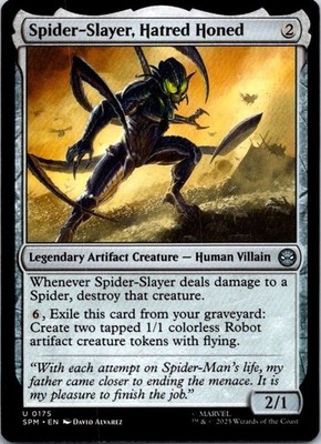 Spider-Slayer, Hatred Honed 175 Marvel's Spider-Man Magic: The Gathering MP