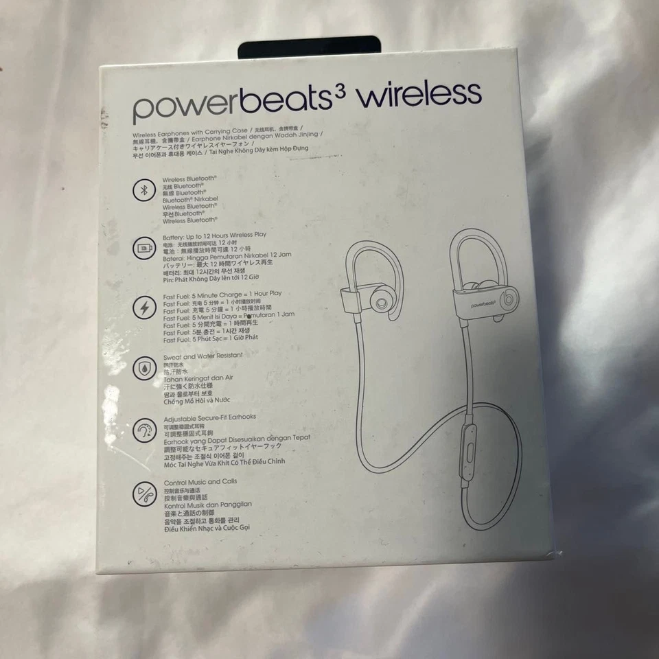 Auriculares internos inalámbricos Bluetooth Beats By Dre Powerbeats3 violeta F/J #2 Foto 2 de 4
