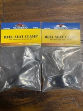 SHIMANO REEL SEAT CLAMP 4/0 SIZE 2 PACKS (NEW)