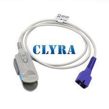 1m 9pin Nellcor Oximax Adult Clip SpO2 Sensor for Welch Allyn/Physio Control