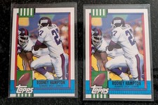 1990 Topps Traded - Rodney Hampton #30T (RC)