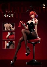 Anime Chainsaw Man Makima 40cm PVC Figure Statue Collectible Toy Boxed Gift New