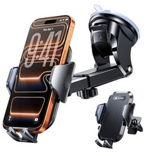  2025 True Military-Grade Car Phone Holder Upgraded Strongest Suction  Black