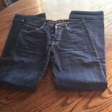 Mens Chip and Pepper Denim Blue Jeans 31x34 Dark Wash Straight Leg USA MADE NEW