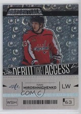 2023 Credentials Debut Ticket Access 62/799 Tier 2 Ivan Miroshnichenko #164 1hh8