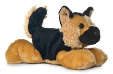 Mini Flopsies Plush German Shepherd Puppy 8 Inch Soft Cuddly Toy