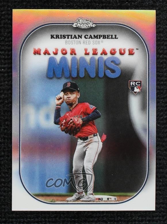 2025 Topps Chrome Update Major League Minis Kristian Campbell #MM-7 12zl