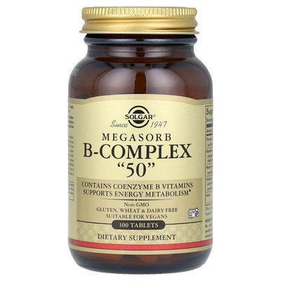 Megasorb B-Complex ''50'', 100 Tablets
