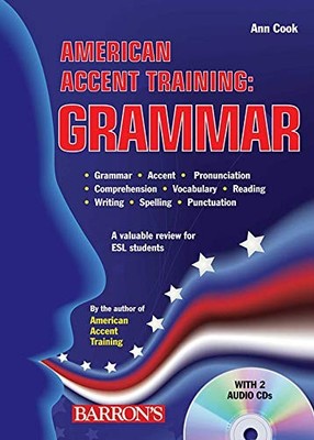 AMERICAN ACCENT TRAINING: GRAMMAR WITH ONLINE AUDIO By Ann Cook **Excellent**