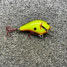 Bagley's Honey B Vintage Crankbait Lure - 09 Black Chartreuse HB1-09