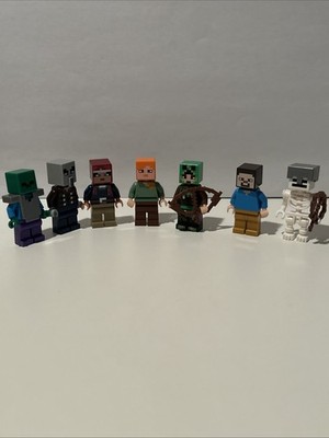 Lego Minifigures - Minecraft Lot - min039 - min086 - min078 