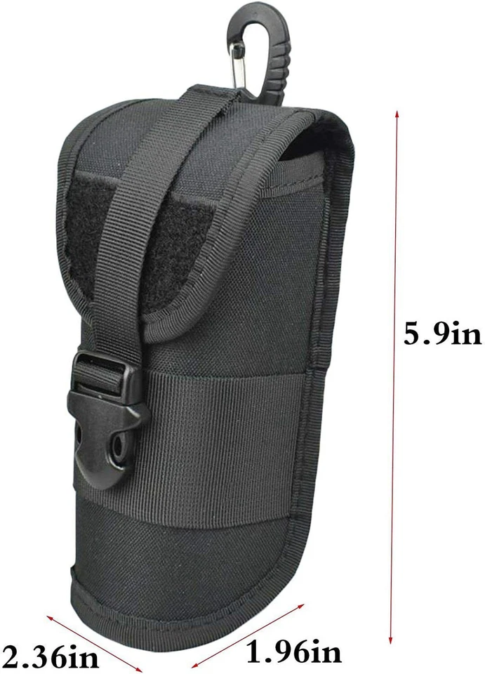 Estuche con soporte para gafas de sol tácticas Molle bolsa de cintura bolsa portátil al aire libre Foto 4 de 4