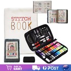 DIY Stitch Book,Embroidery Sewing Book,Embroidery Stitch Book for Beginner Adult