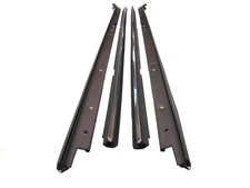Weatherstrip Seals, Door Window Felts, For Buick, Olds, Black Bead, Inner, Outer