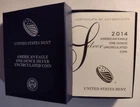 2014 American Silver Eagle Uncirculated West Point (OGP Box & COA) NO COIN #8918