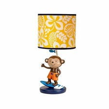Carter's Laguna Collection Lamp and Shade - Surfing