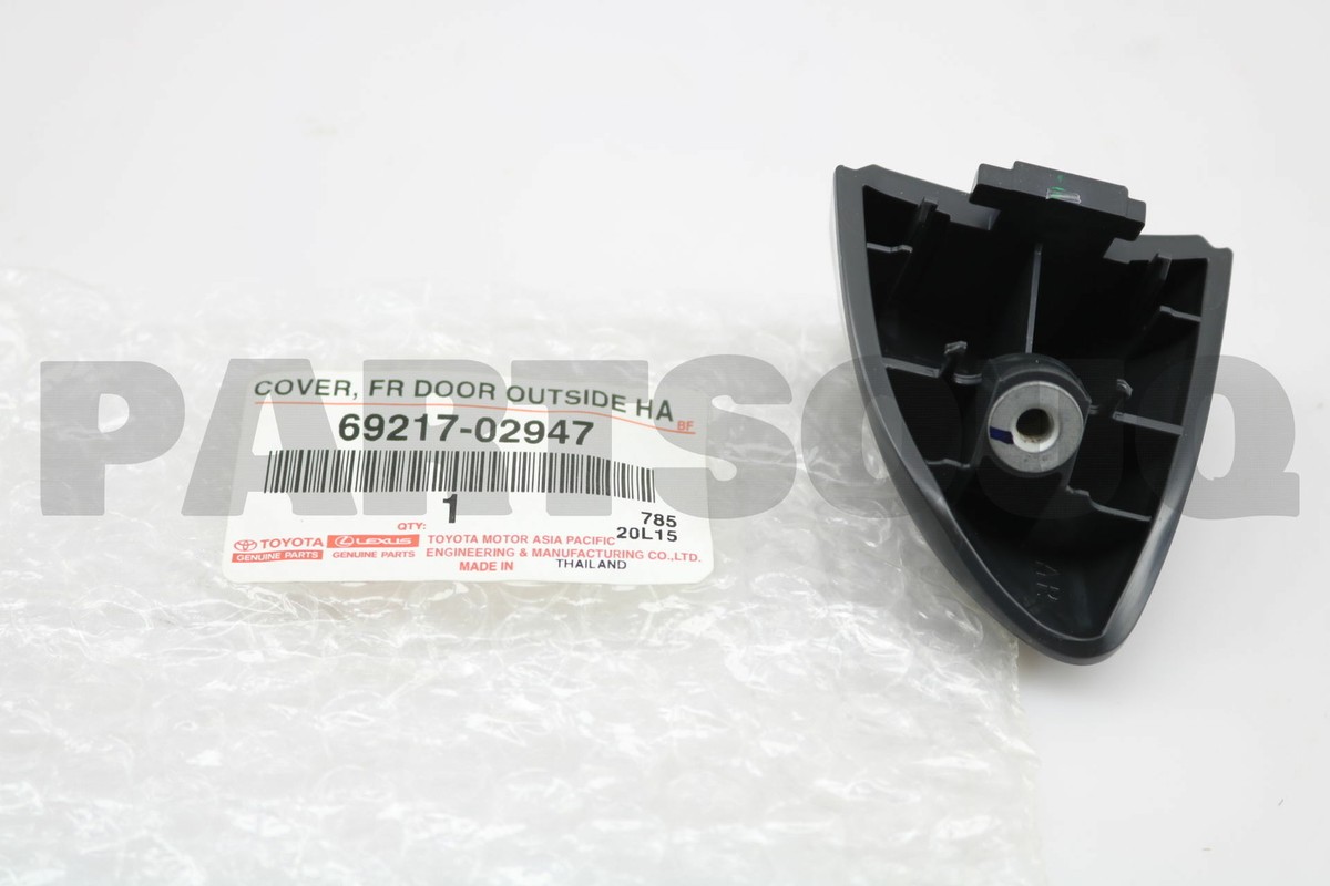 6921702947 Genuine Toyota COVER, FRONT DOOR OUTSIDE HANDLE, RH