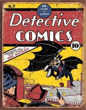 New DC Comics Batman No. 27 Decorative Metal Tin Sign Made in USA