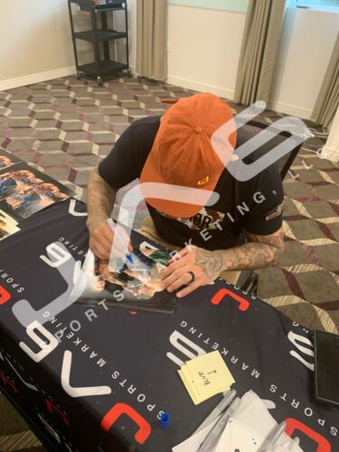 Dustin Poirier autographed signed inscribed 8x10 photo UFC JSA - Picture 2 of 2