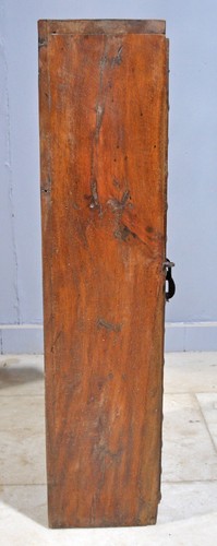 Reclaimed Wooden Wall Hanging Storage Cabinet Original Old Window Metal Fitted - Picture 6 of 7