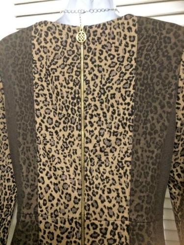 Antonio Melani Sheath Dress 3/4 Sleeve Animal Print Size 6 NWT - Bild 3 von 11