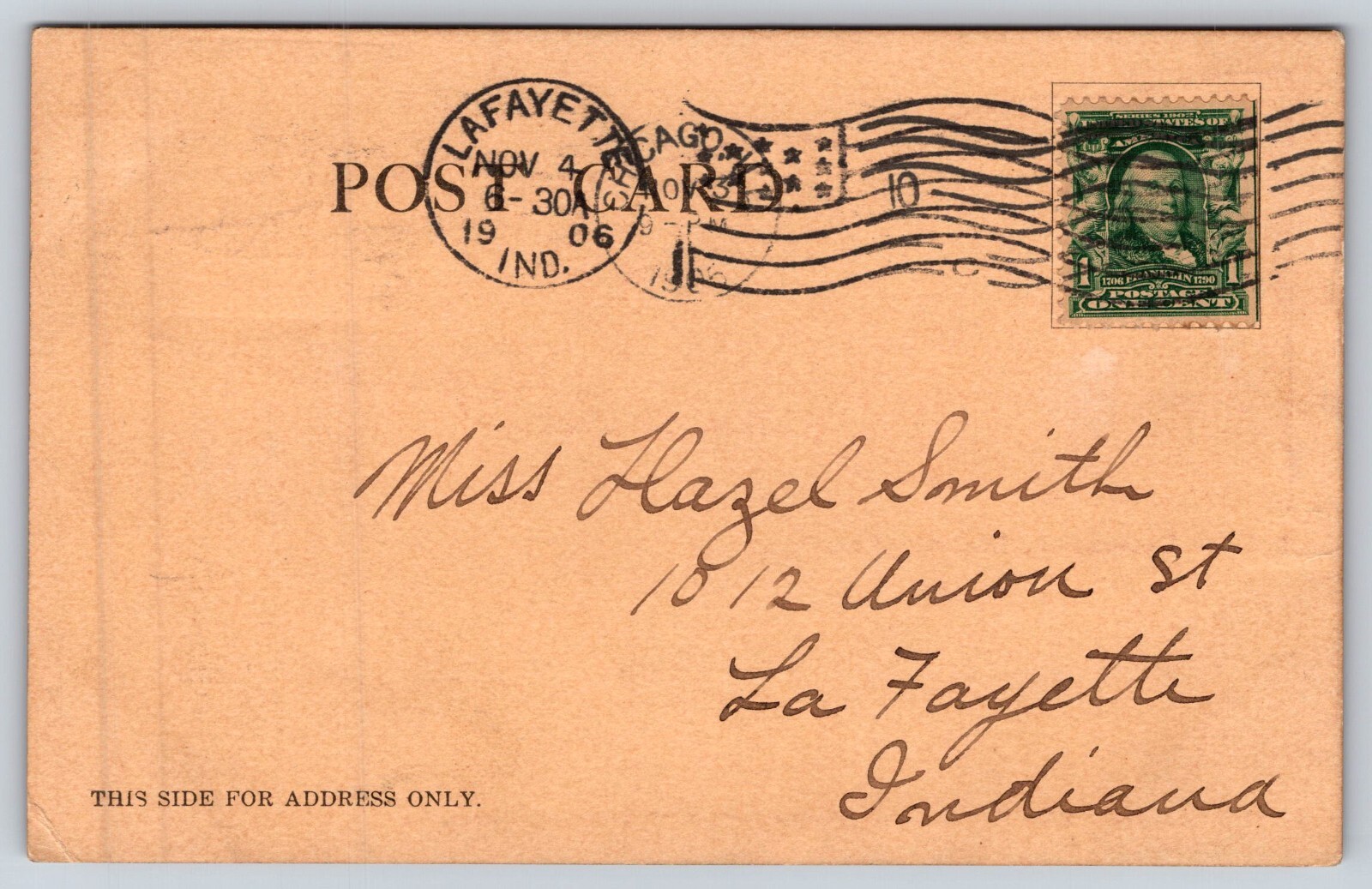 Postcard Indiana University Bloomington Indiana RV eBay