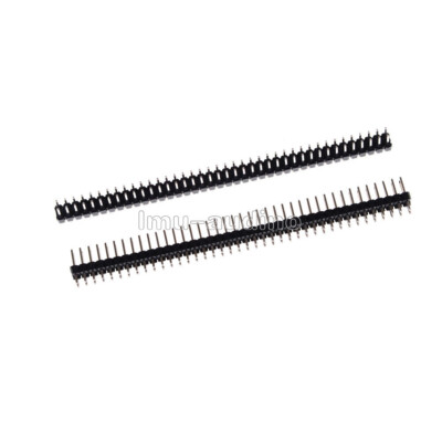 10pcs 40Pin 2.54mm Double Row Straight Male Pin Header Strip