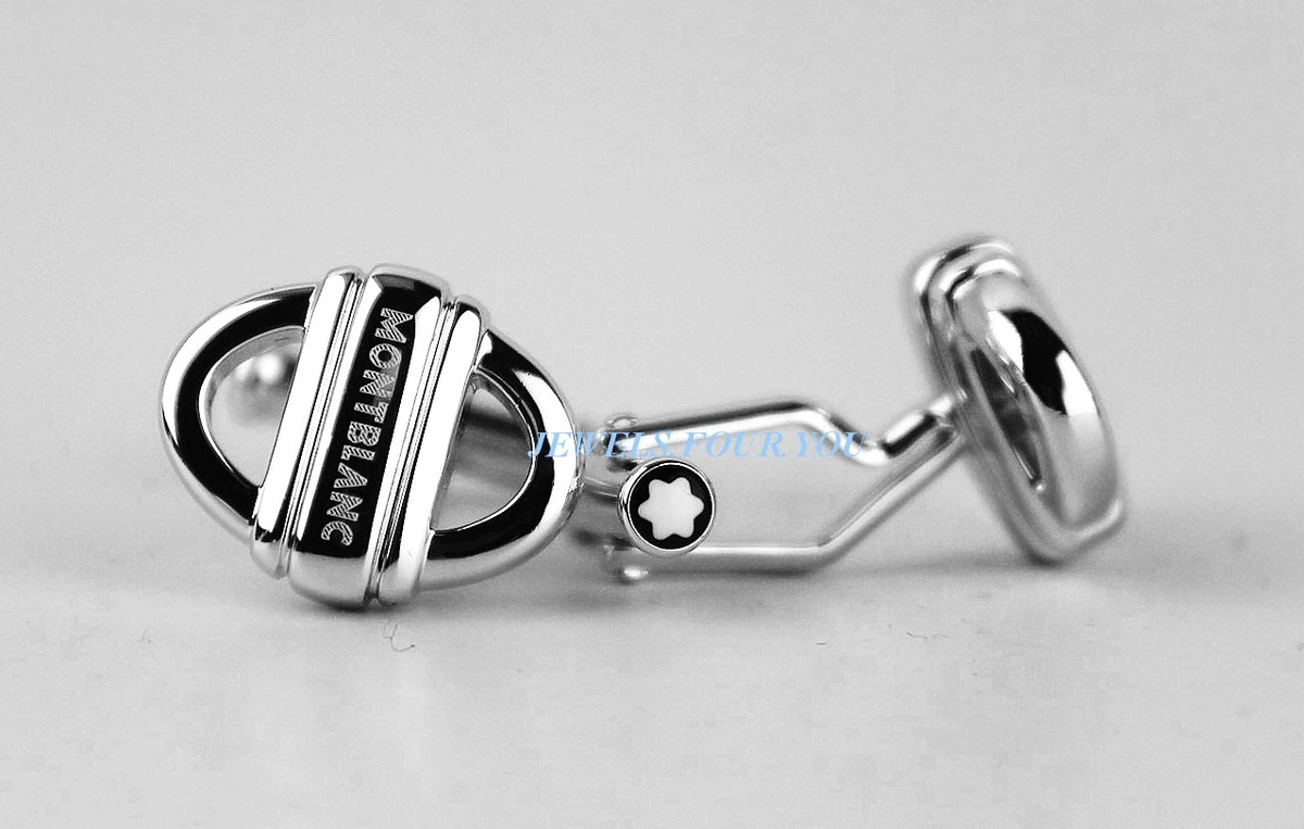 Montblanc Sterling Silver Cufflinks for Men for sale | eBay