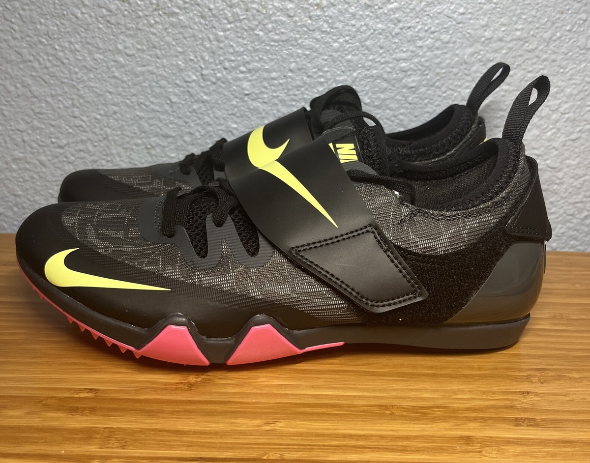 Nike Zoom PV Elite Pole Vault Black Spikes AA1204-004 Men
