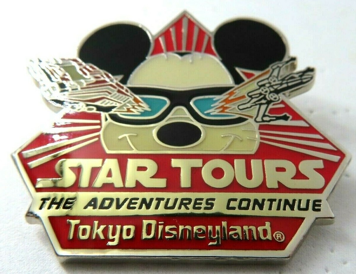 Disney Pin TDL Tokyo Disneyland Star Tours #96707 | eBay