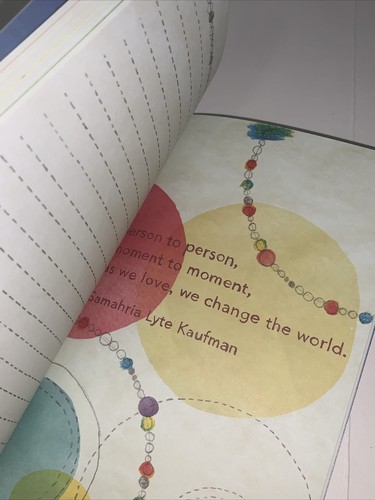 (1) NEW Make The World A Little Kinder Colorful 128 Lined Pages Journal/Notebook - Picture 16 of 20