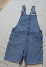 Girls Osh Kosh B'Gosh Denim Overall Shorts - Size 8