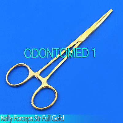 Kelly Forceps 5.5'' Full gold Colormed Instruments EMT