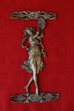 🟡 ANTICO FREGIO SOVRAPORTA ART NOUVEAU LIBERTY EPOCA 1940 ARREDAMENTO-A-1237-