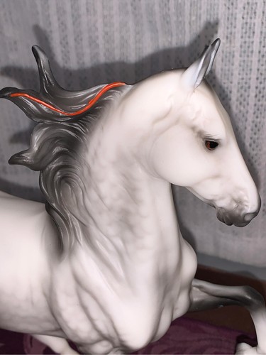 Breyer Modellpferd Neu 2023 Breyerfest SR Dapple grau Sattelzucht Hamilton - Bild 3 von 4