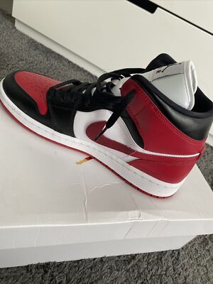 air jorden 1 mid women s  Alternate Bred Toe 