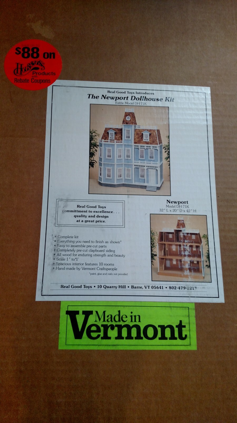 newport dollhouse kit