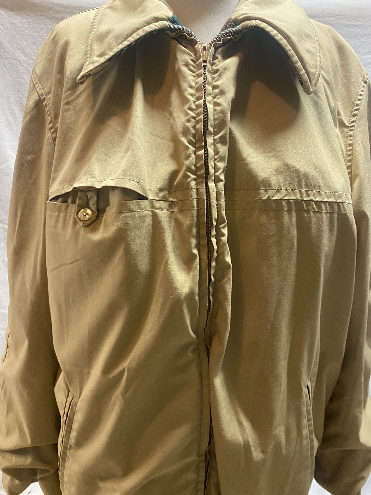 Beautiful Pendleton Wool Button Up Coat Reversibl… - image 2