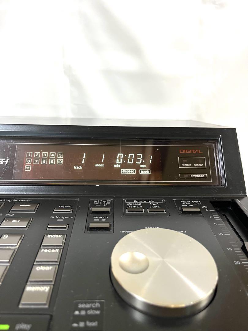 Technics SL-P1200 CD player Transport Color Black Main Unit Only