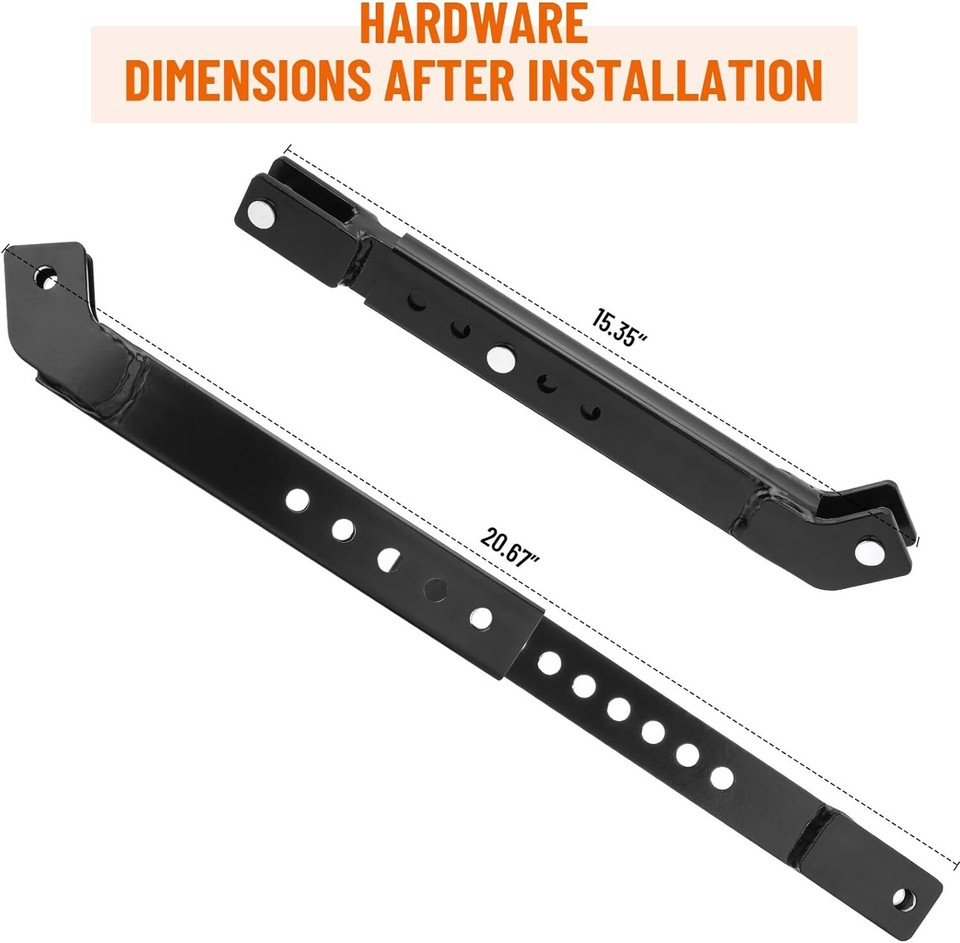 Telescoping Stabilizer Kit For B & BX Kubota BX1500D, BX1800D, BX2200D