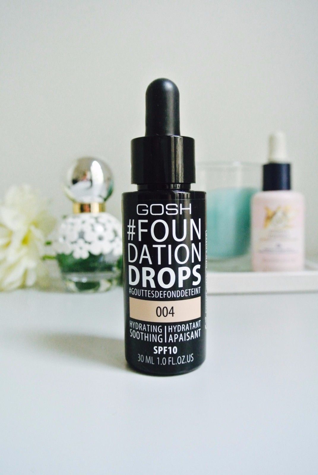 GOSH Foundation Drops Hydrating Soothing Natural Finish SPF 10 30ml eBay