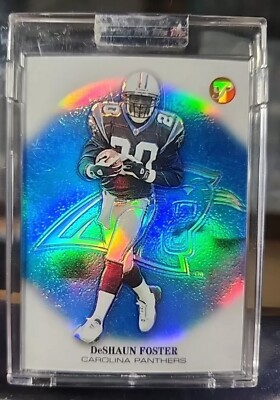2002 Topps Pristine #112 DeShaun Foster Rookie RC #/999 Panthers UCLA Head Coach