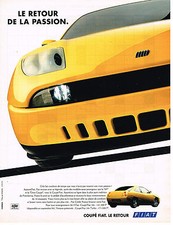 PUBLICITE ADVERTISING 094  1994   FIAT   LA DINO COUPE
