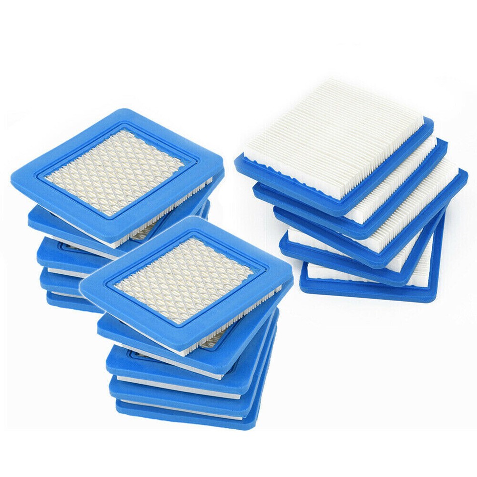 10 Pezzi Filtro Aria Tosaerba Filtri 4 Pack Filtro Carburante Per Briggs & Stratton BS-491588S BS-491588 399959 4915886 4915888 4915889 - Foto 9