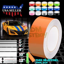 Gloss Color Racing Stripes Vinyl Wrap For Acura NSX Stripe Sticker 25FT / 50FT