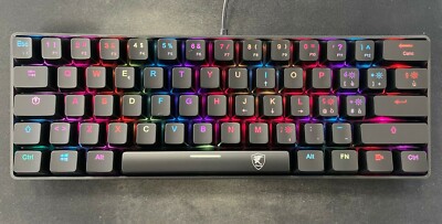 Tastiera da gioco meccanica tastiera cablata USB tastiera