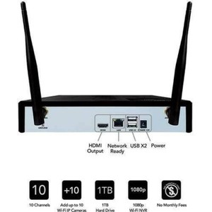 Night Owl 10 Channel WNVR-WNIP2-1 / 1TB CONFIRM CAMERA MODEL