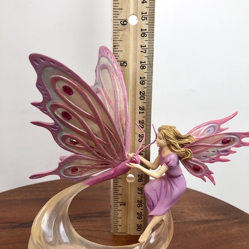Winged Fairy and Butterfly Friend Faery Figurine FAITH - Read Description - Picture 6 of 9
