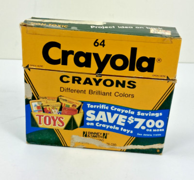1985 VTG Crayola Crayons Toys Crayola Savings